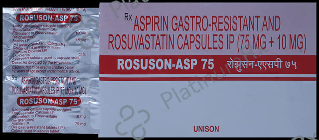 Rosuson ASP 10mg/75mg Capsule