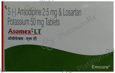 Asomex LT 2.5/50mg Tablet 15s