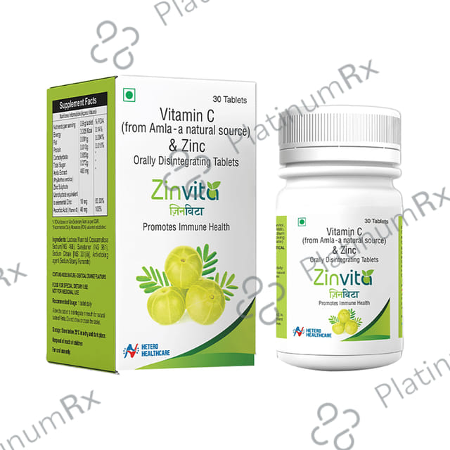 Zinvita Orally Disintegrating Tablet 30s