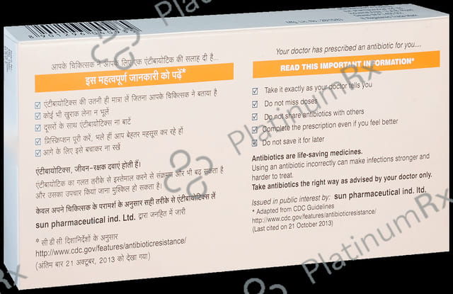 Mox CV 400mg/57mg Tablet DT