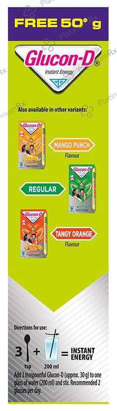 Glucon D Instant Energy Nimbu Pani Flavour Powder 125gm