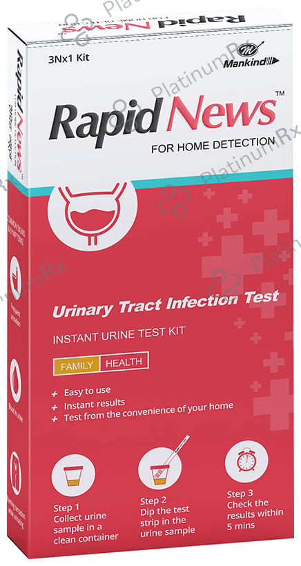 Rapid News Urinary Tract Infection Test Kit