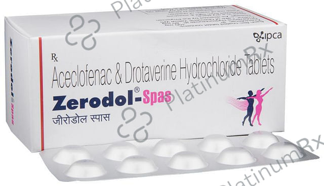 Zerodol Spas 100/80mg Tablet 10s