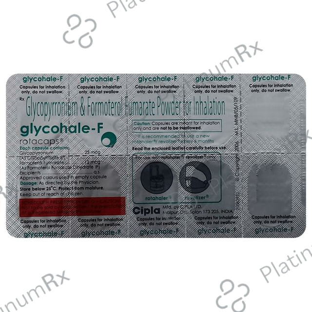 Glycohale F 12/25mcg Rotacap 30s