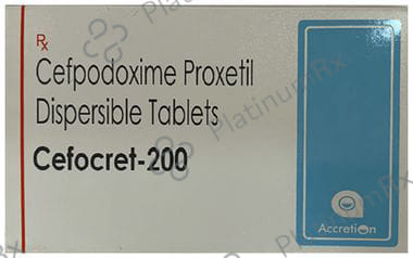 Cefocret 200 Tablet DT 10s