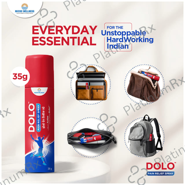 Dolo Pain Relief Spray 35gm