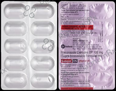 Subitral DS 100mg Capsule 10s