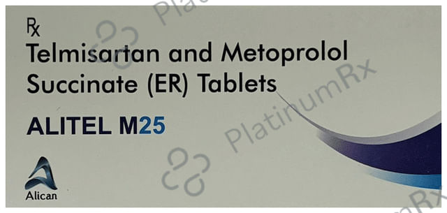 Alitel M 25/40mg Tablet ER 10s