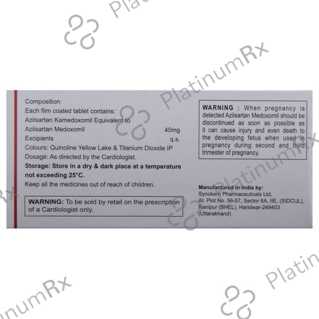 Arbazeal ES 40mg Tablet 10s
