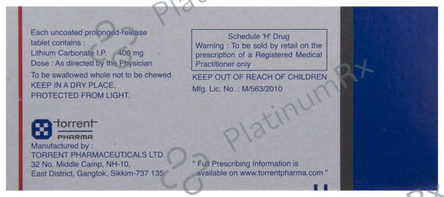 Licab XL 400mg Tablet PR 10s