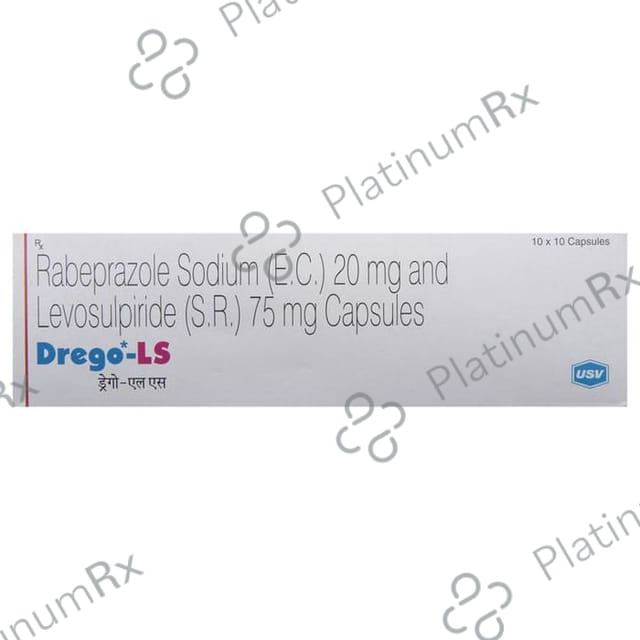 Drego LS 75/20mg Capsule SR 10s
