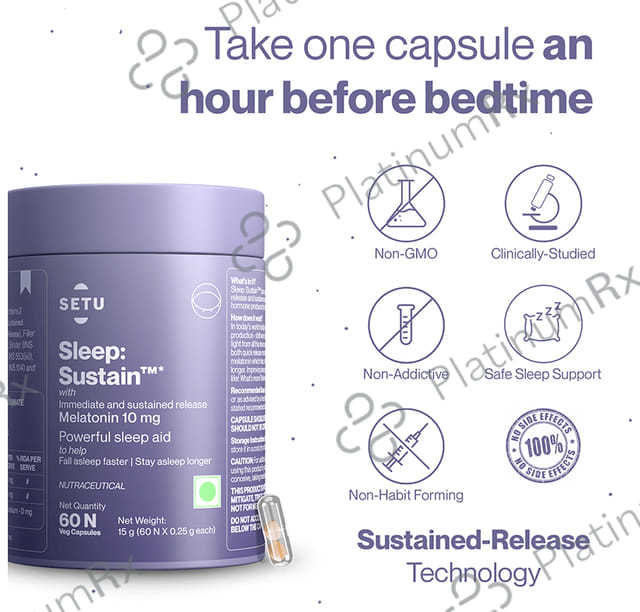 Setu Sleep: Sustain Veg Capsule