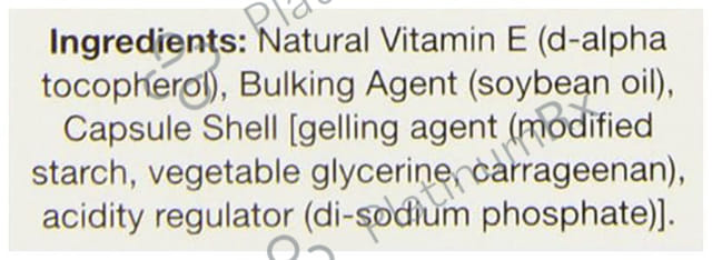 Healthaid Vitamin E 400IU Capsule 30s