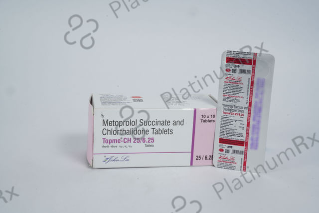 Topme CH 25/6.25 Tablet ER 10s