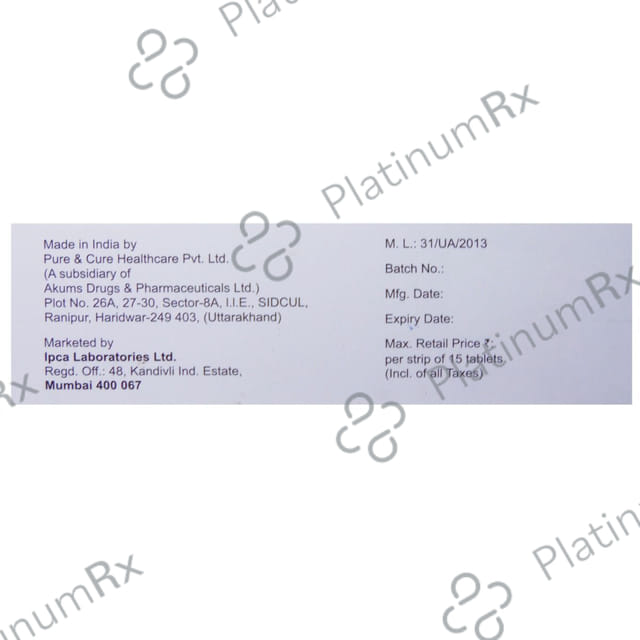 Pari CR Forte Tablet 15 Tablet CR