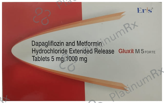 Gluxit M 5 Forte Tablet ER