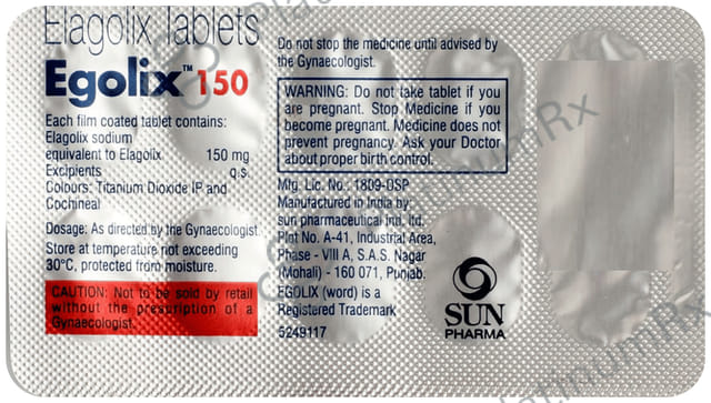 Egolix 150mg Tablet 10s