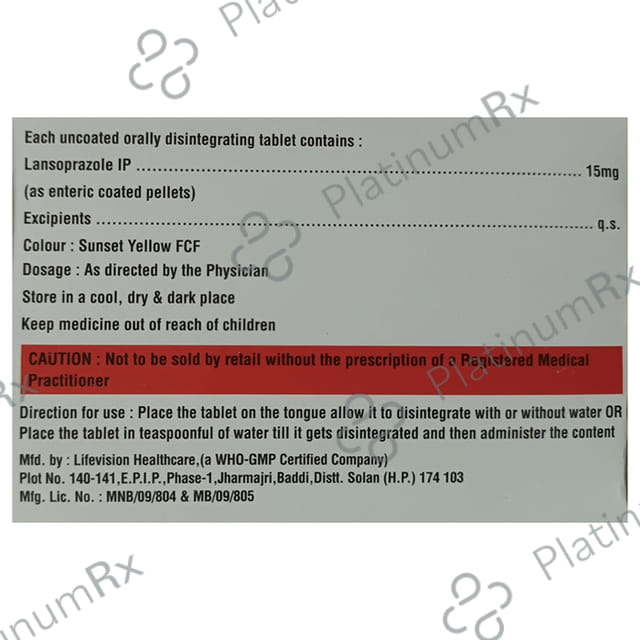Ageflux Junior 15mg Orally Disintegrating Tablet MD 10s