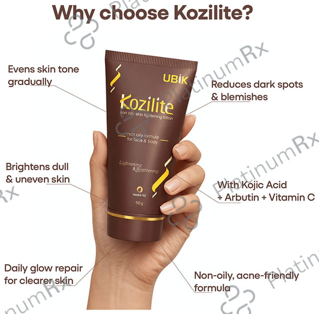 Kozilite Non Oily Skin Lightening Lotion 50gm
