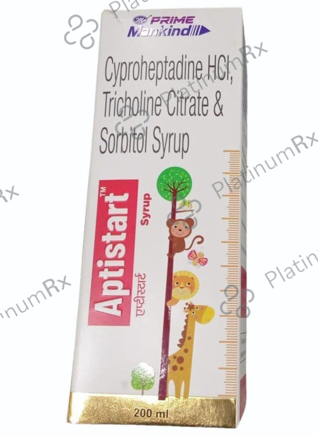 Aptistart 2/2/275mg Syrup 200ml