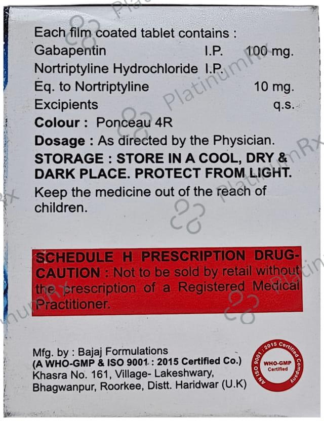 Asmygaba 100/10mg NT Tablet 10s