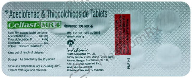 Celfast MR 100/4mg Tablet 10s