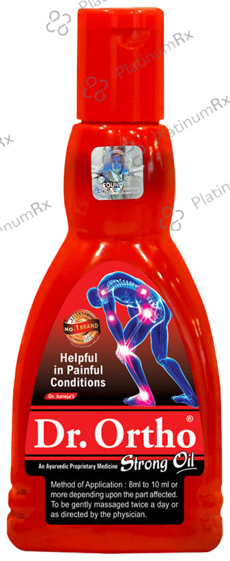 Dr Ortho an Ayurvedic Medicine Strong Oil 120 ml