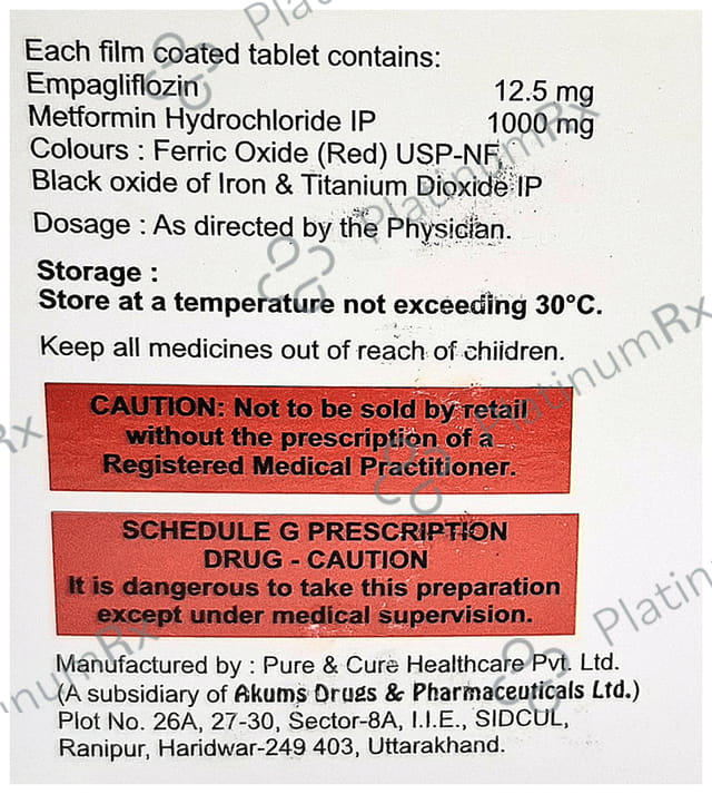 NexEMPA M 1000mg Tablet 10s