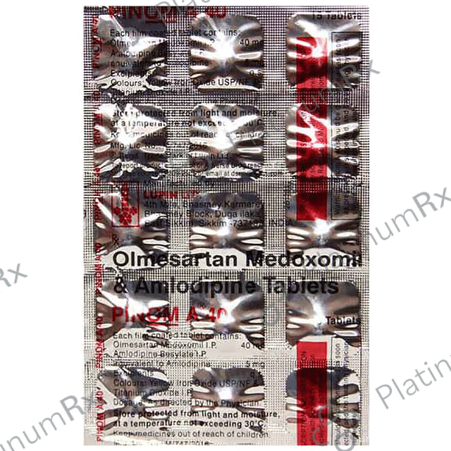 Pinom A 5/40mg Tablet 15s
