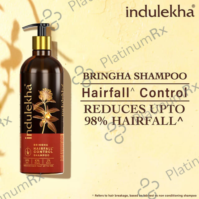 Indulekha Bringha Hair Fall Control Shampoo 180ml