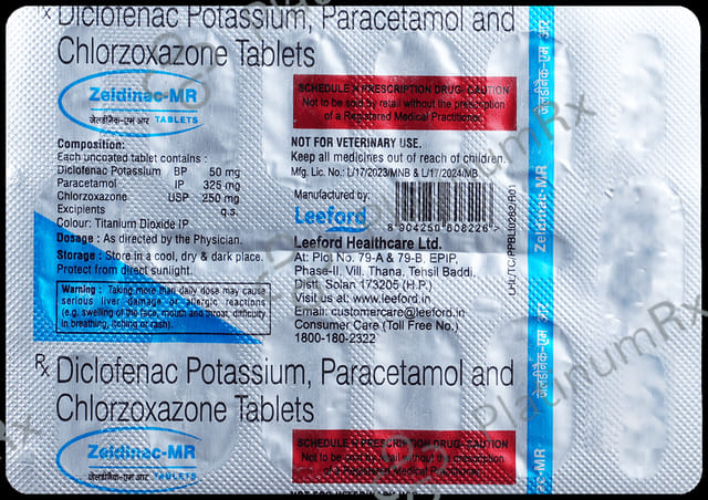 Zeldinac MR Tablet 10s