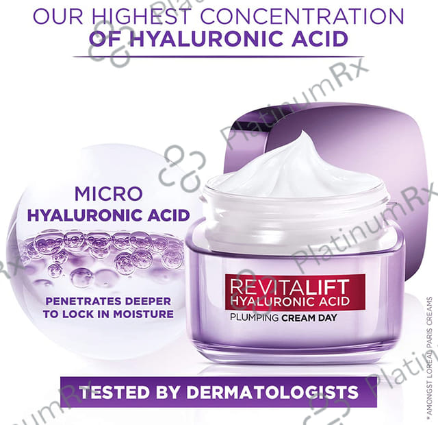 Loreal Paris Revitalift Hyaluronic Acid Plumping Day Cream 15 ml