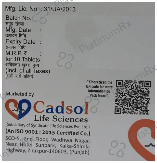 Vilnexor M 1000mg/50mg Tablet