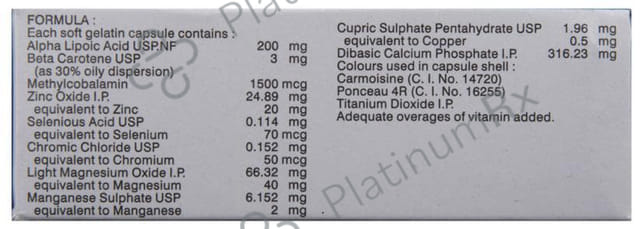 Diavit Plus Capsule 10s