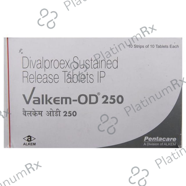 Valkem OD SR 250mg Tablet 10s
