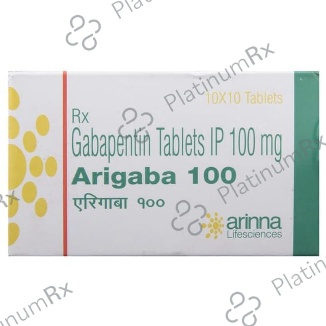 Arigaba 100mg Tablet 10s