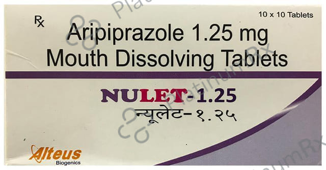 Nulet 1.25mg Tablet MD 10s