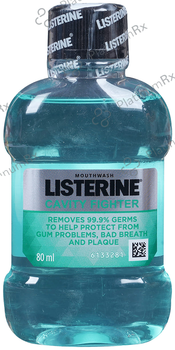 Listerine Cavity Fighter Mouth Wash 80ml