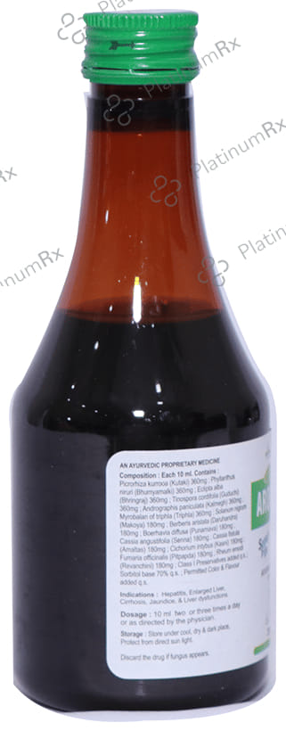 Alnavedic Arogyliv Syrup Sugar Free