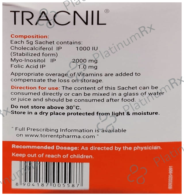 Tracnil Powder 5gm (Torrent)