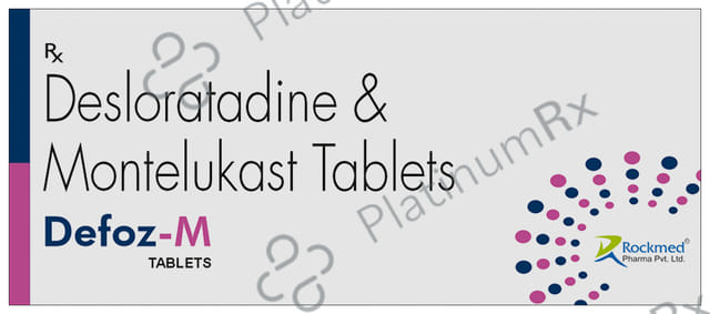 Defoz M 5/10mg Tablet 10s