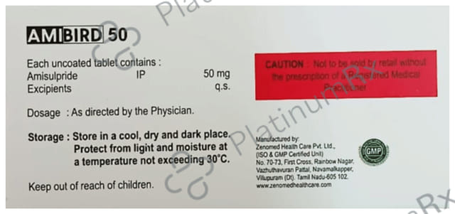 Amibird 50mg Tablet 10s