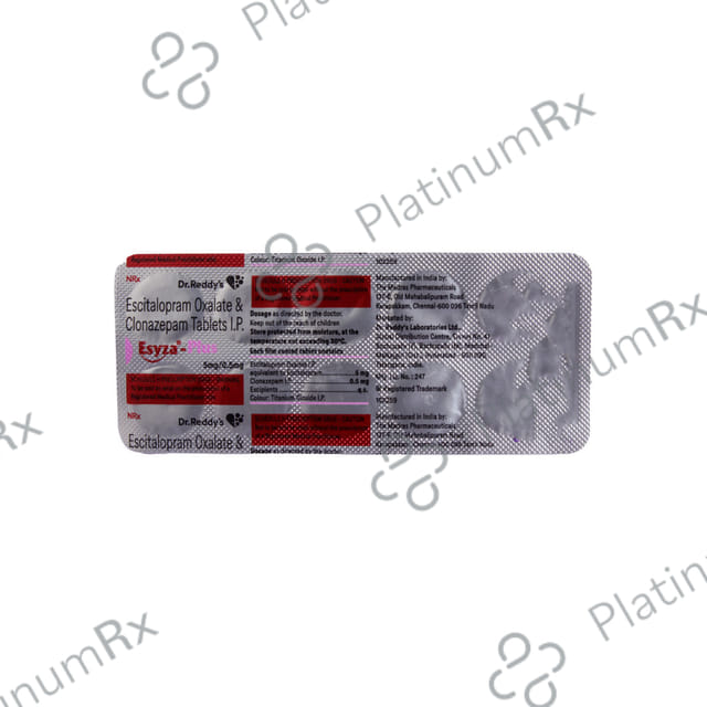 Esyza-Plus 0.5mg/5mg Tablet