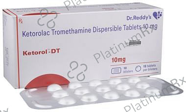 Ketorol DT 10mg Tablet DT 15s