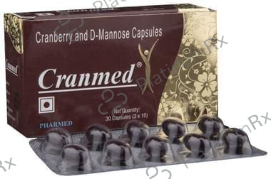 Cranmed 200/50mg Capsule 10s