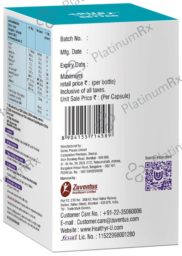 Healthyr U Omega 3 Fish Oil Capsule 60s