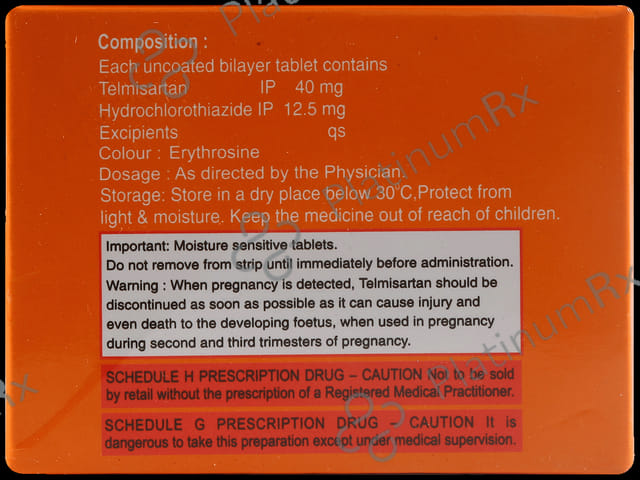 Telicad H 12.5/40mg Tablet 10s