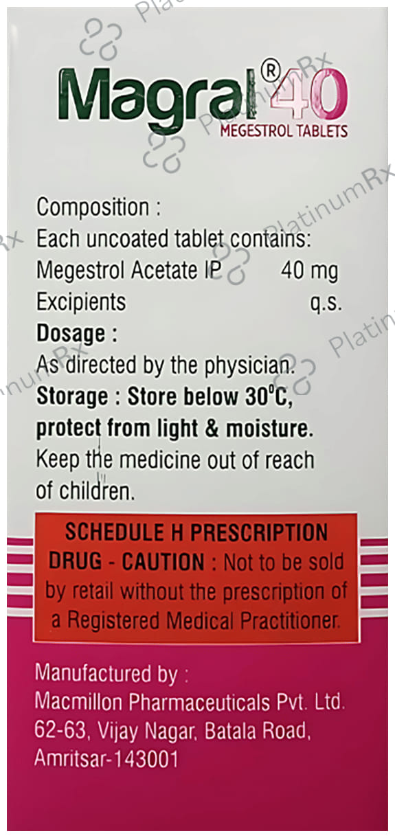 Magral 40mg Tablet 10s