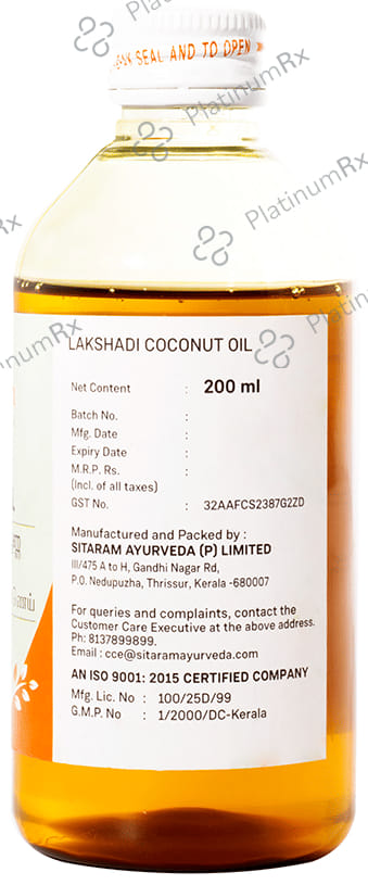 Sitaram Ayurveda Lakshadi Coconut Oil