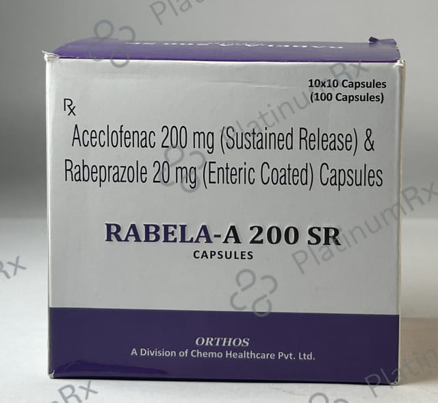 Rabela-A 200mg/20mg Capsule SR